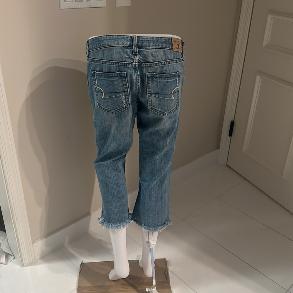 Vintage American Eagle cropped denim low rise - Picture 2 of 6